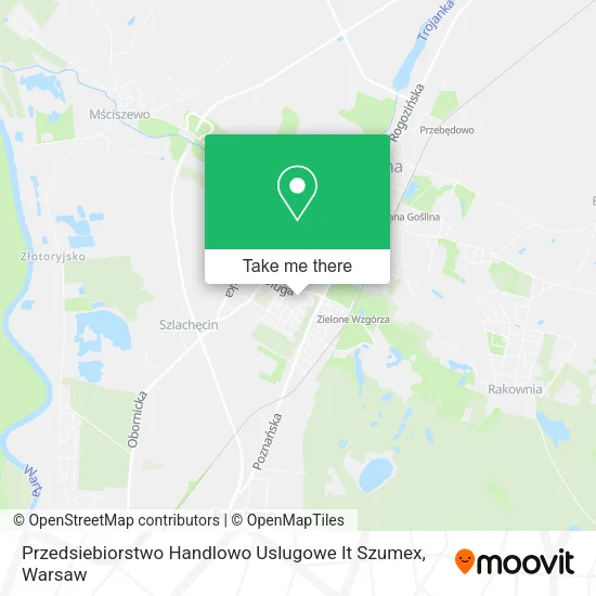 Карта Przedsiebiorstwo Handlowo Uslugowe It Szumex