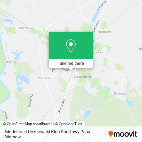 Modelarski Uczniowski Klub Sportowy Pasat map