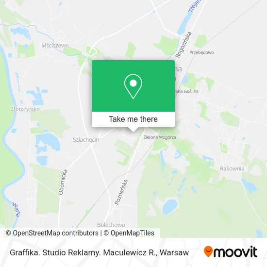 Карта Graffika. Studio Reklamy. Maculewicz R.