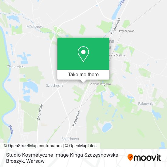 Studio Kosmetyczne Image Kinga Szczęsnowska Błoszyk map