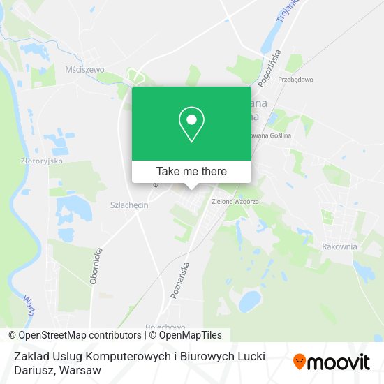 Zaklad Uslug Komputerowych i Biurowych Lucki Dariusz map