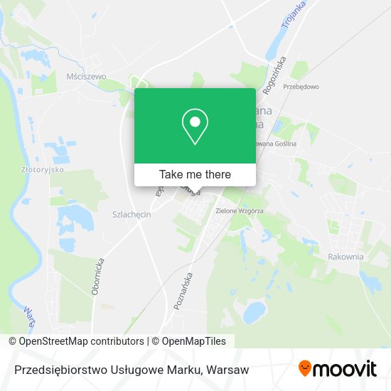 Przedsiębiorstwo Usługowe Marku map