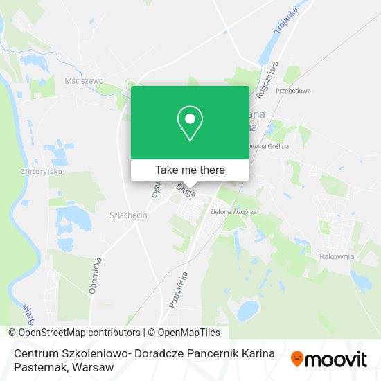 Centrum Szkoleniowo- Doradcze Pancernik Karina Pasternak map