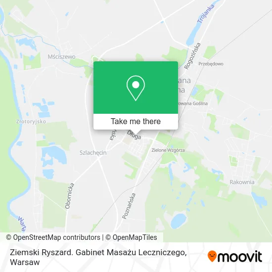 Карта Ziemski Ryszard. Gabinet Masażu Leczniczego