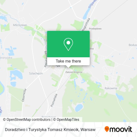 Doradztwo i Turystyka Tomasz Kmiecik map