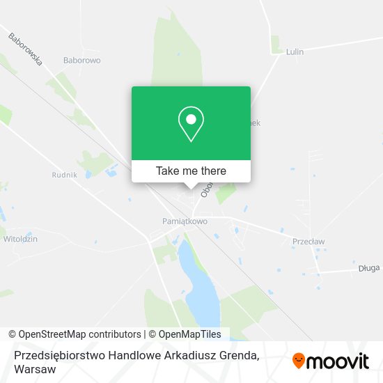 Przedsiębiorstwo Handlowe Arkadiusz Grenda map