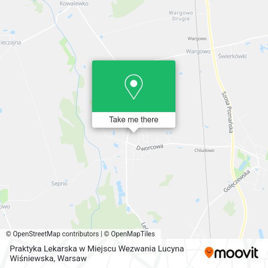 Praktyka Lekarska w Miejscu Wezwania Lucyna Wiśniewska map