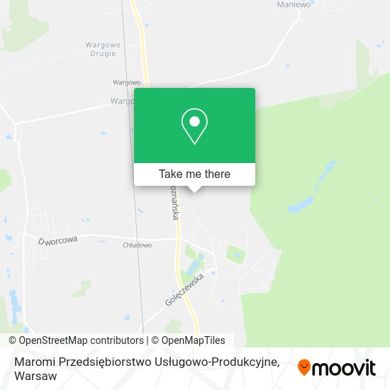 Maromi Przedsiębiorstwo Usługowo-Produkcyjne map