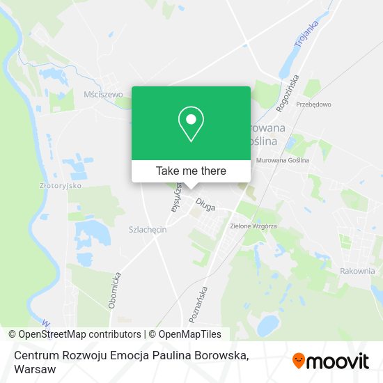 Centrum Rozwoju Emocja Paulina Borowska map