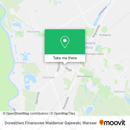 Doradztwo Finansowe Waldemar Gajewski map