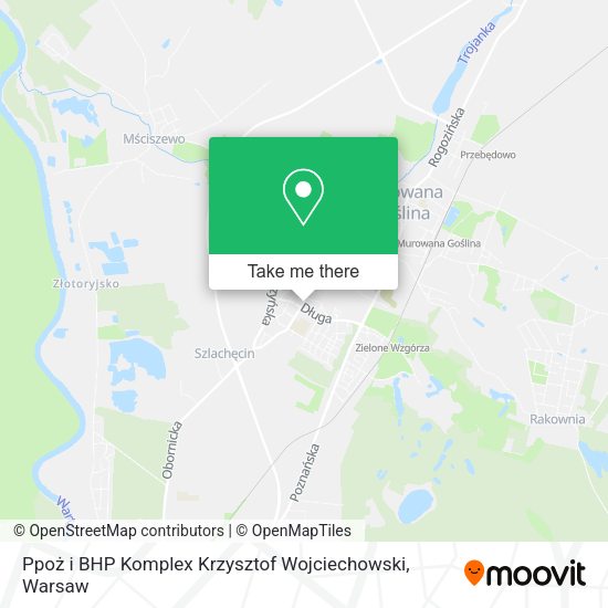 Ppoż i BHP Komplex Krzysztof Wojciechowski map