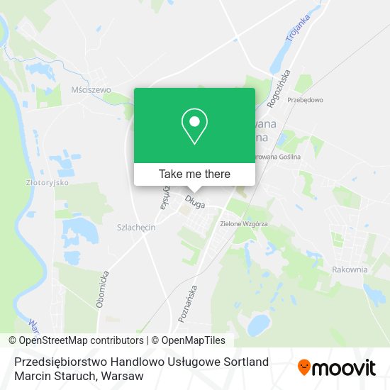 Przedsiębiorstwo Handlowo Usługowe Sortland Marcin Staruch map