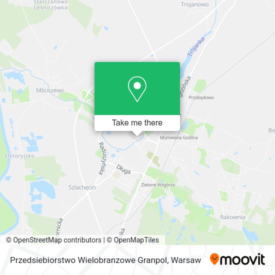 Przedsiebiorstwo Wielobranzowe Granpol map