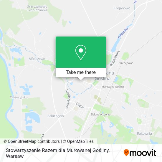 Stowarzyszenie Razem dla Murowanej Gośliny map