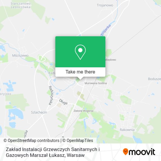 Карта Zakład Instalacji Grzewczych Sanitarnych i Gazowych Marszał Łukasz