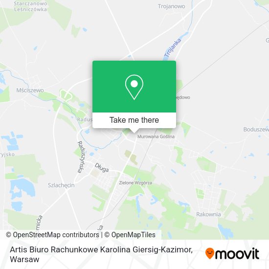 Artis Biuro Rachunkowe Karolina Giersig-Kazimor map