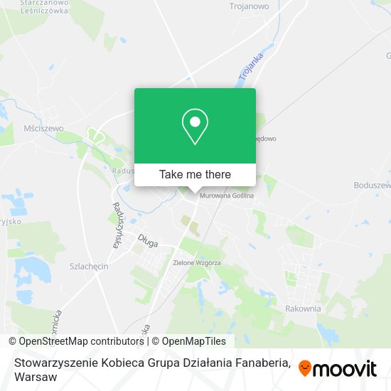 Stowarzyszenie Kobieca Grupa Działania Fanaberia map