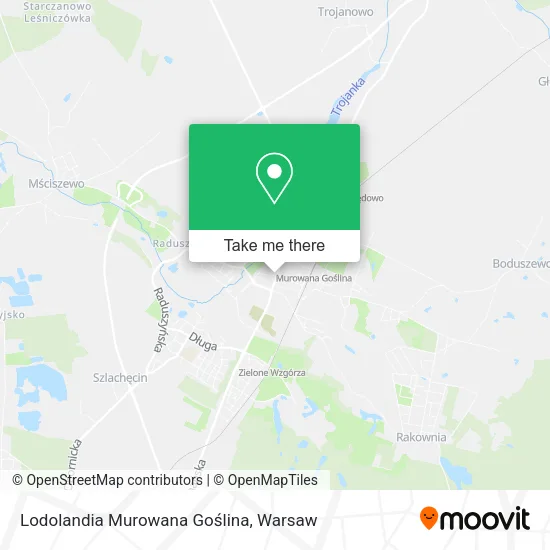 Lodolandia Murowana Goślina map