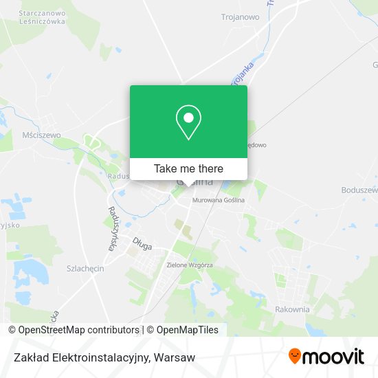 Zakład Elektroinstalacyjny map