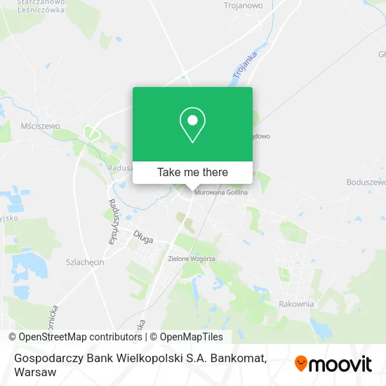 Карта Gospodarczy Bank Wielkopolski S.A. Bankomat