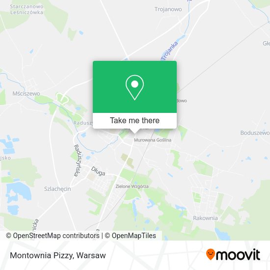 Montownia Pizzy map