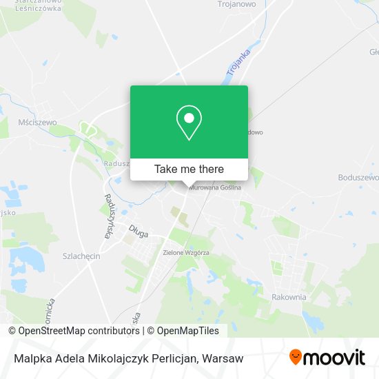 Malpka Adela Mikolajczyk Perlicjan map