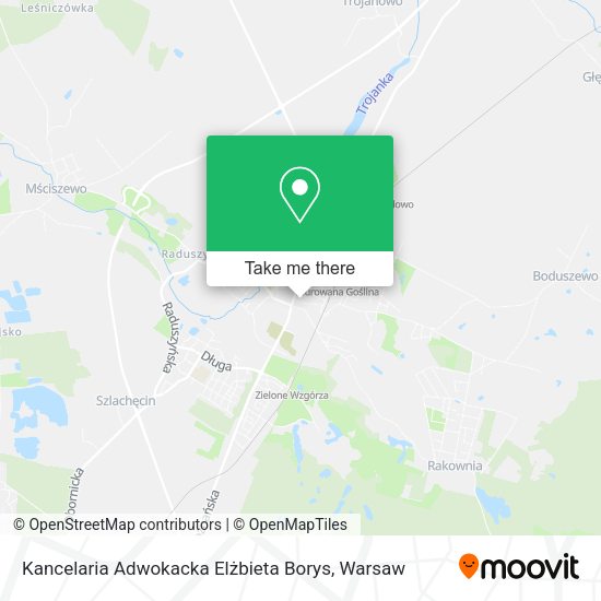 Kancelaria Adwokacka Elżbieta Borys map