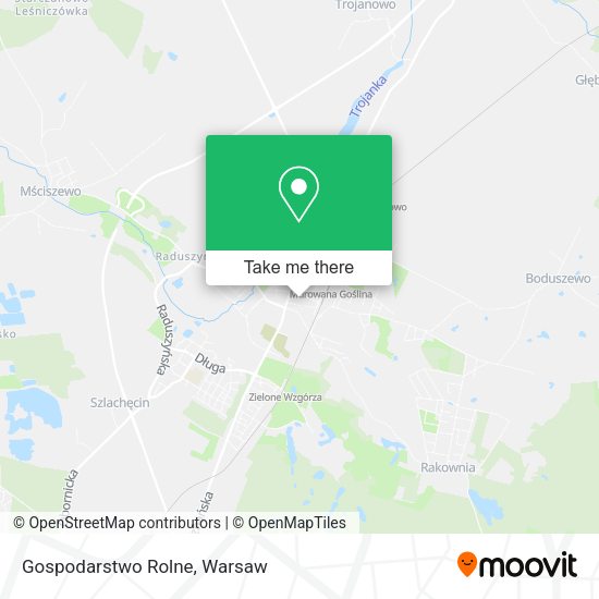 Gospodarstwo Rolne map