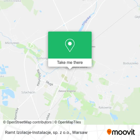 Карта Ramt Izolacje-Instalacje, sp. z o.o.