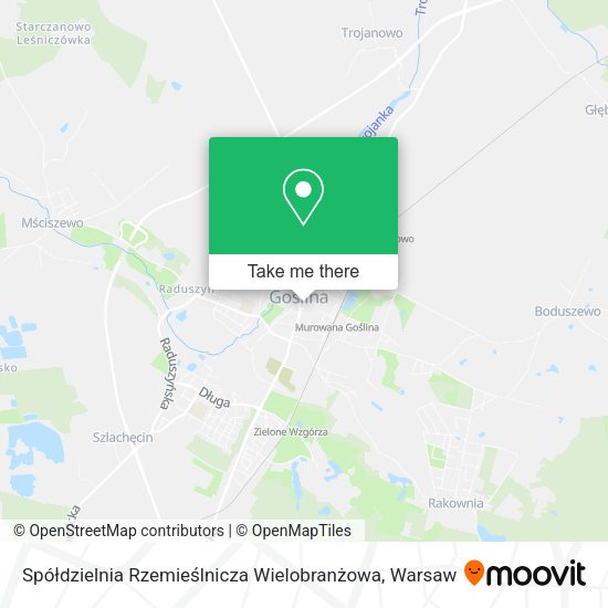 Spółdzielnia Rzemieślnicza Wielobranżowa map