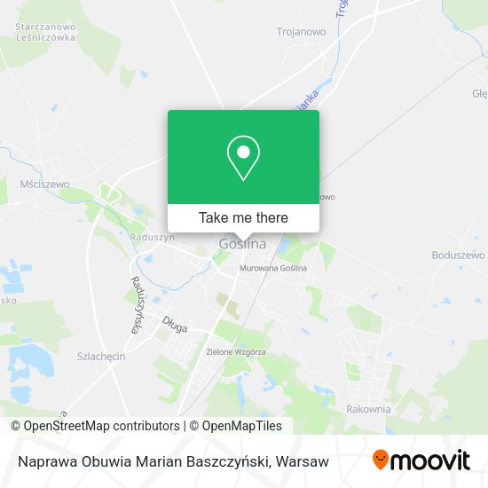 Naprawa Obuwia Marian Baszczyński map