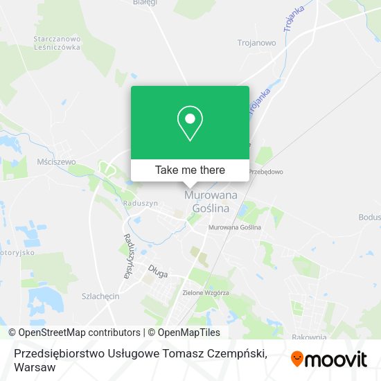 Przedsiębiorstwo Usługowe Tomasz Czempński map