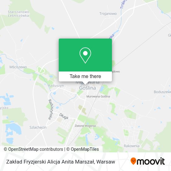 Zakład Fryzjerski Alicja Anita Marszał map