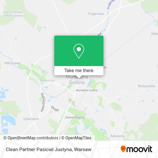 Clean Partner Pasiciel Justyna map