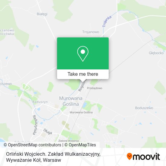 Orliński Wojciech. Zakład Wulkanizacyjny, Wyważanie Kół map