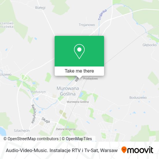 Audio-Video-Music. Instalacje RTV i Tv-Sat map