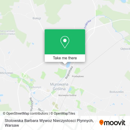 Stolowska Barbara Wywoz Nieczystosci Plynnych map