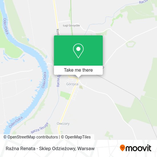 Raźna Renata - Sklep Odzieżowy map