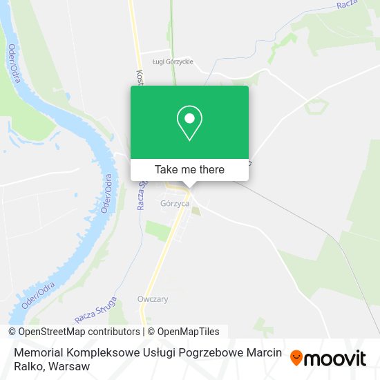 Memorial Kompleksowe Usługi Pogrzebowe Marcin Ralko map