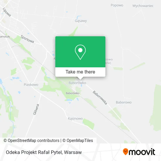 Карта Odeka Projekt Rafał Pytel
