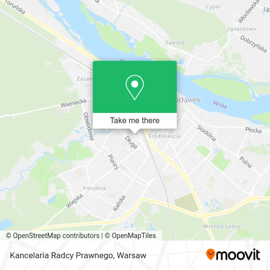 Карта Kancelaria Radcy Prawnego
