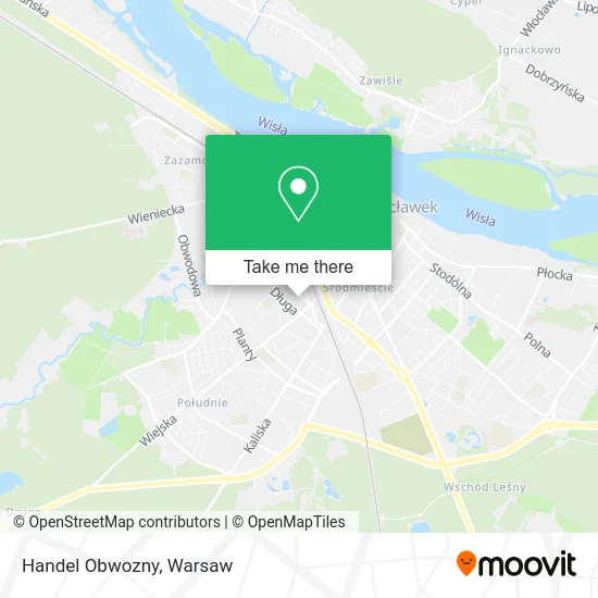 Карта Handel Obwozny