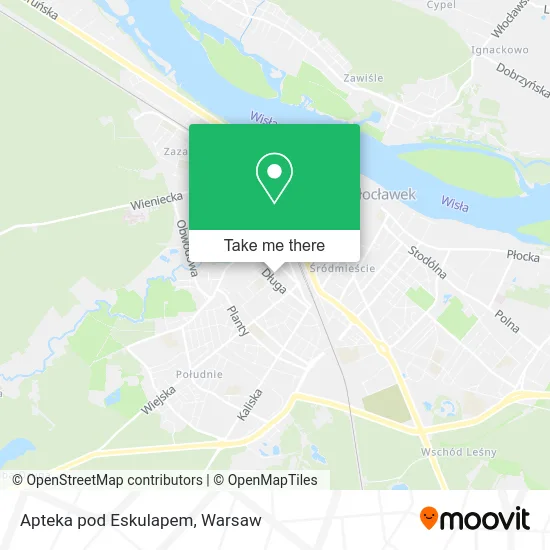 Карта Apteka pod Eskulapem