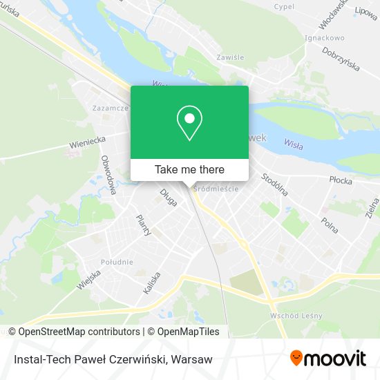 Instal-Tech Paweł Czerwiński map