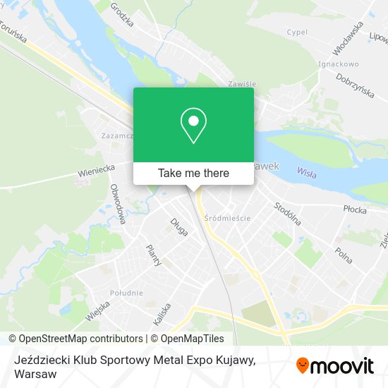 Jeździecki Klub Sportowy Metal Expo Kujawy map