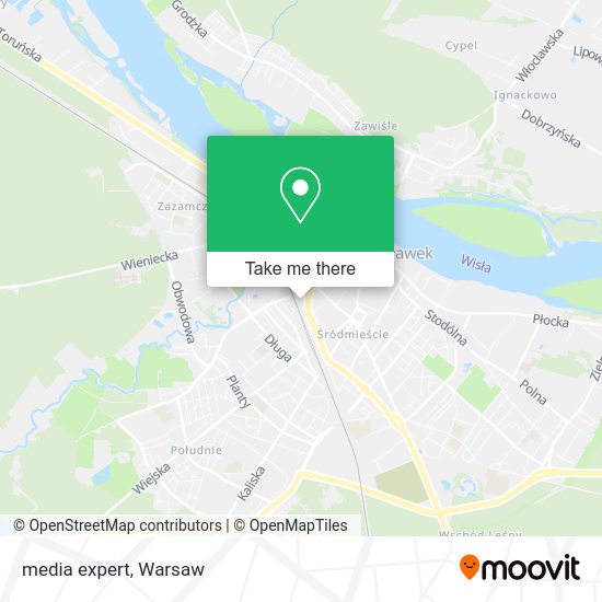 media expert map