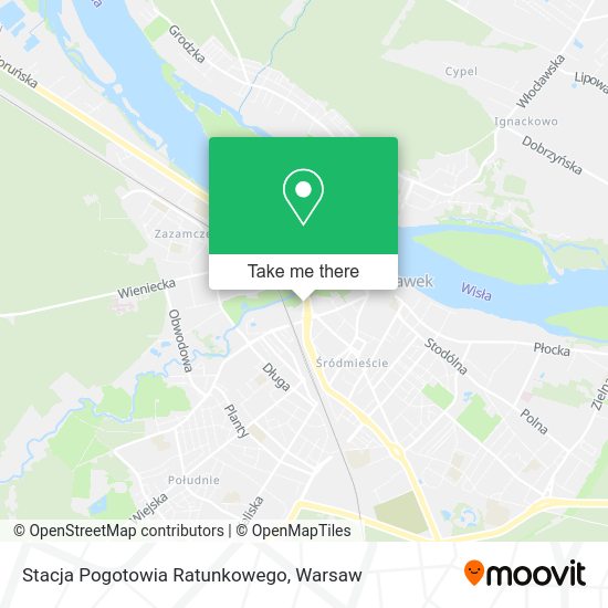 Stacja Pogotowia Ratunkowego map