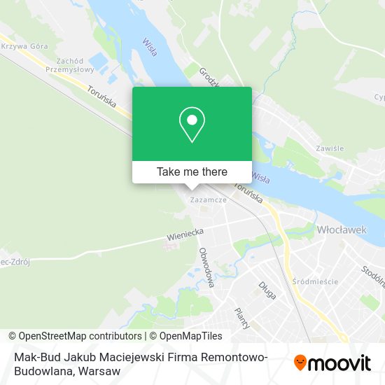 Mak-Bud Jakub Maciejewski Firma Remontowo-Budowlana map