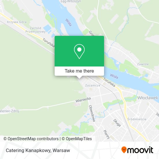 Catering Kanapkowy map