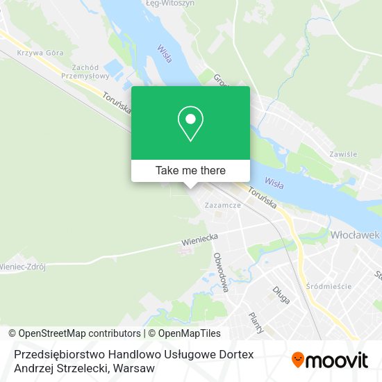 Przedsiębiorstwo Handlowo Usługowe Dortex Andrzej Strzelecki map